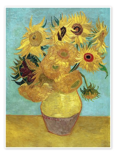 Poster sonnenblumen vincent - poster,