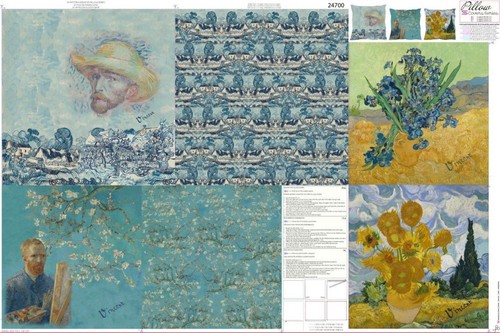 Stenzo kissen panel van gogh - panel,