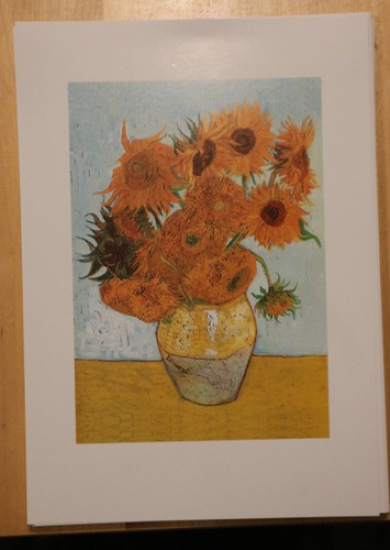 Van gogh sonnenblumen 15x21cm - gogh,