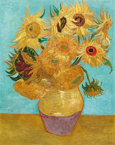 Van gogh sonnenblumen poster - gogh,